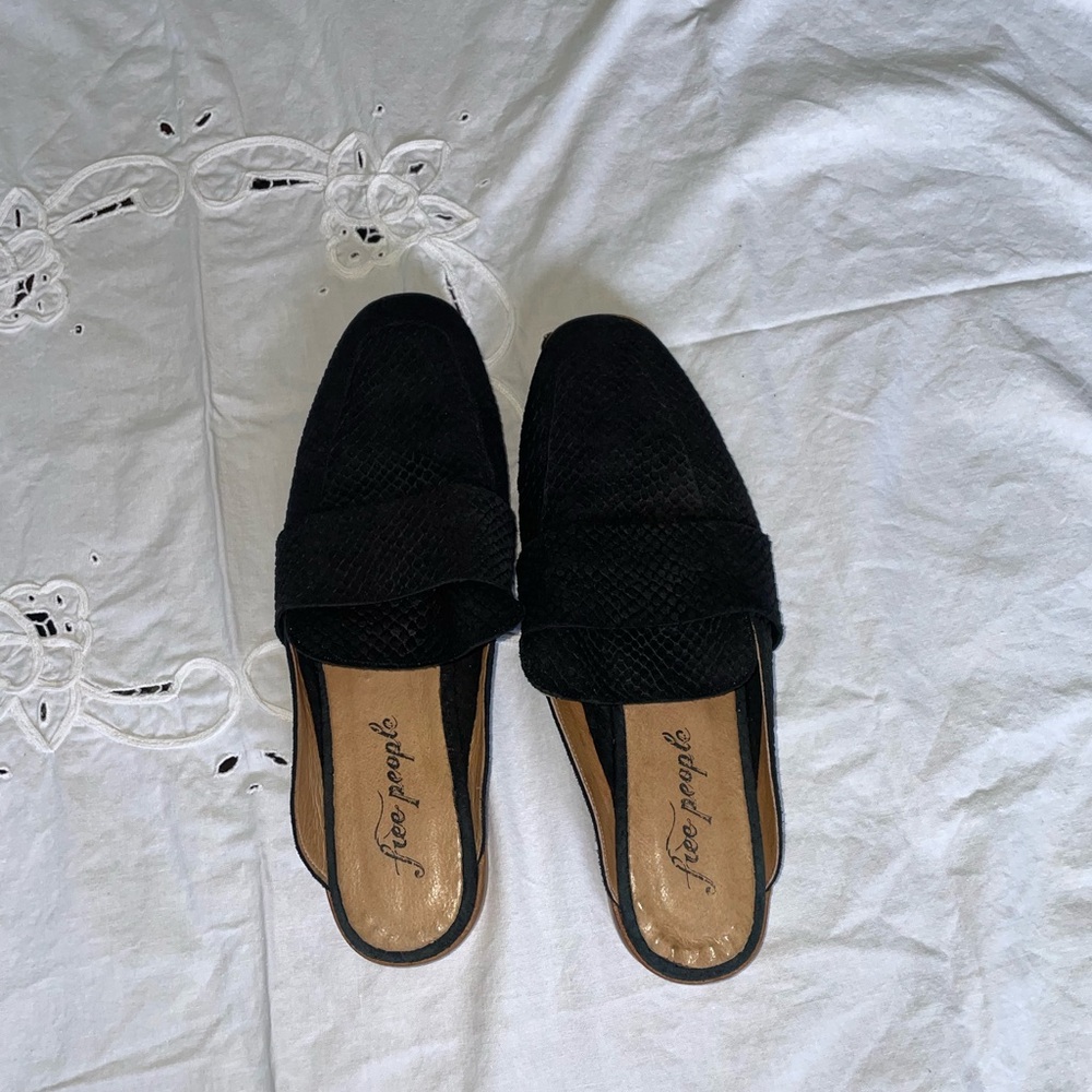 Free People Black Women's Loafers